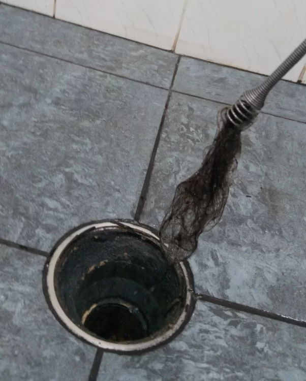 Douche verstopt