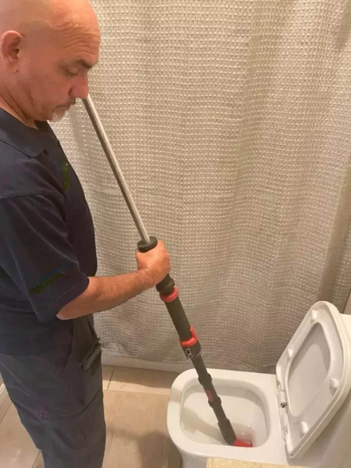 Toilet verstopt